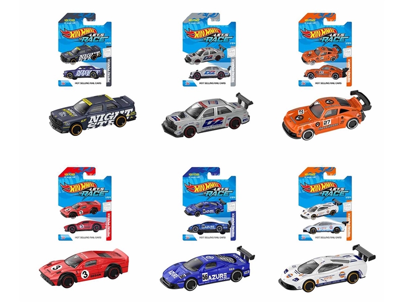 1:64 FREE WAY DIE-CAST CAR 6ASST - HP1260175