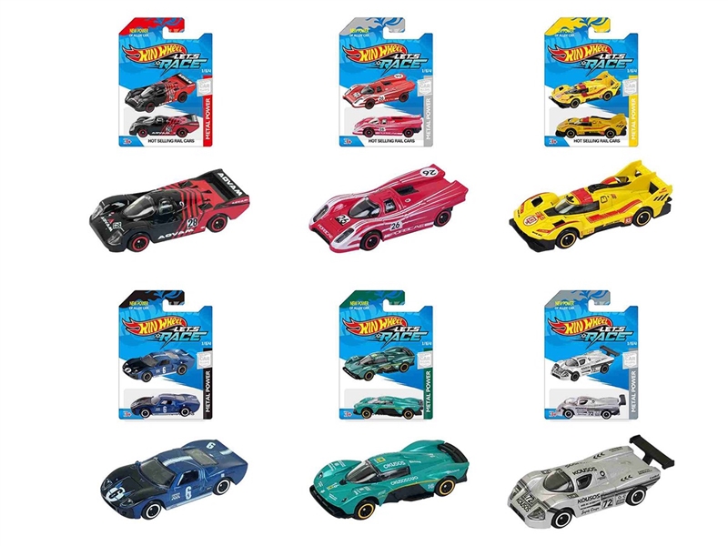 1:64 FREE WAY DIE-CAST CAR 6ASST - HP1260182