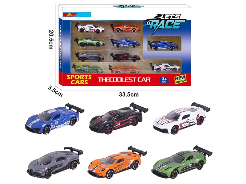 1:64 FREE WAY DIE-CAST CAR 10PCS，6ASST - HP1260312