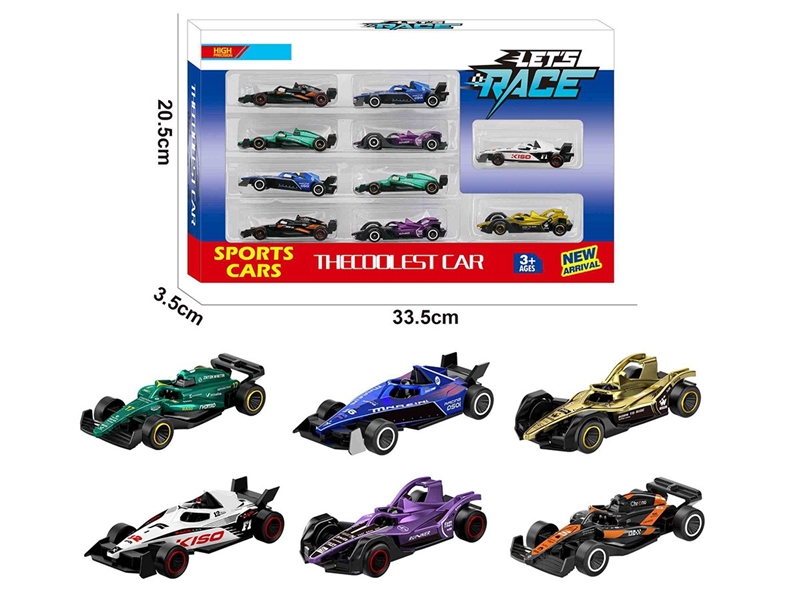 1:64 FREE WAY DIE-CAST CAR 10PCS，6ASST - HP1260317