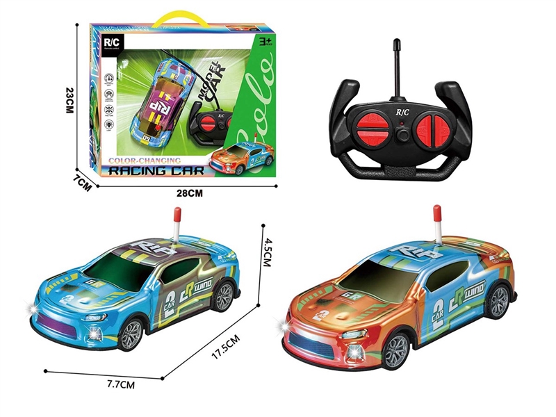 4-CHANNEL R/C DIE-CAST CAR W/LIGHT,3 COLOURS - HP1261420