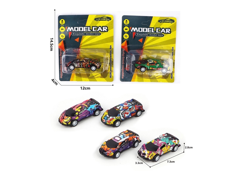 1:56 PULL BACK DIE-CAST CAR - HP1261543