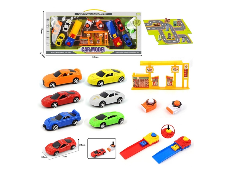 1:64 FREE WAY CAR W/CATAPULT - HP1261554