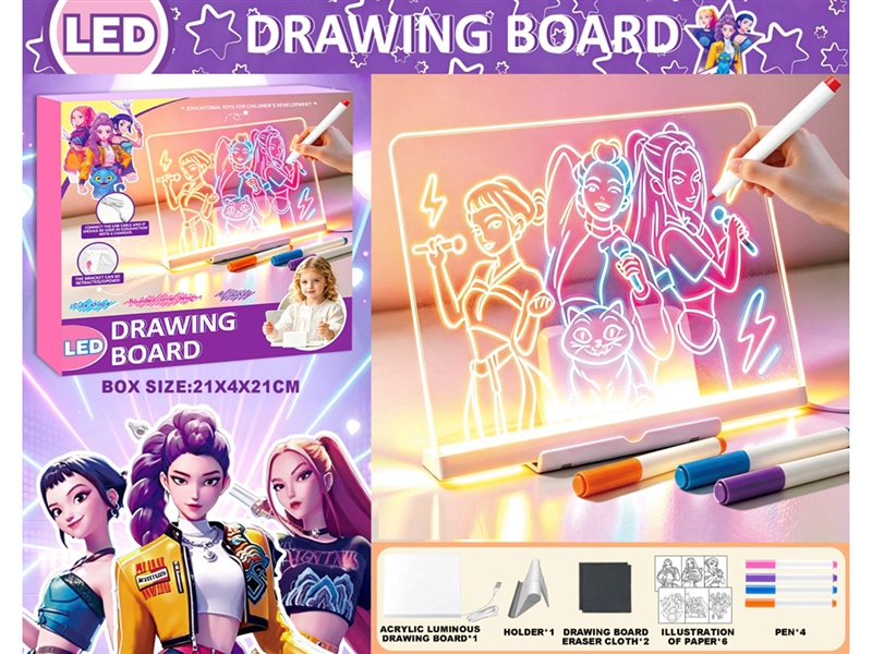 LED DRAWING BOARD W/LIGHT - HP1261622