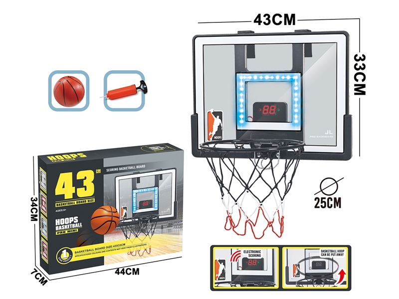 BASKETBALL BACKBOARD W/LIGHT - HP1262235