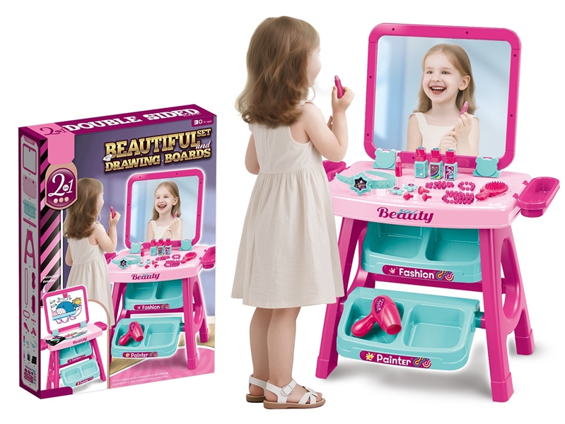 2 IN 1 STUDY TABLE & DRESSING TABLE - HP1262273