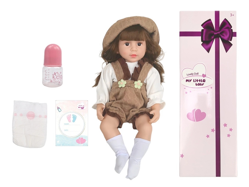 55CM RUBBER DOLL W/ACCESSORIES - HP1262344