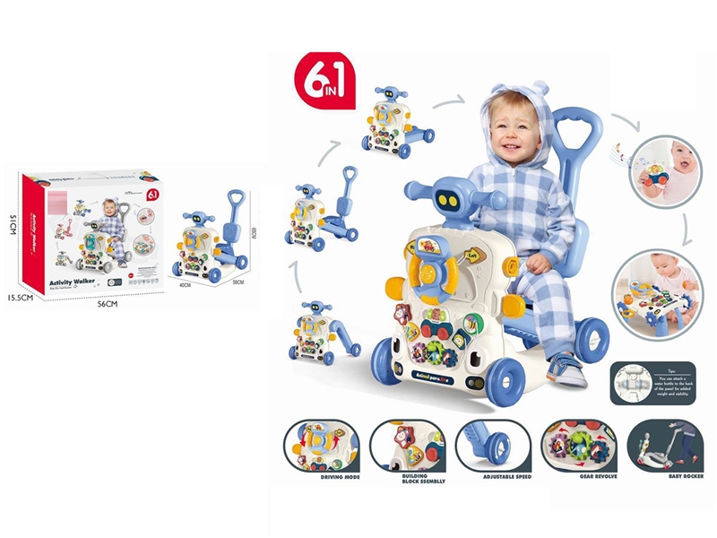 6 IN 1 BABY WALKER W/MUSIC - HP1262363