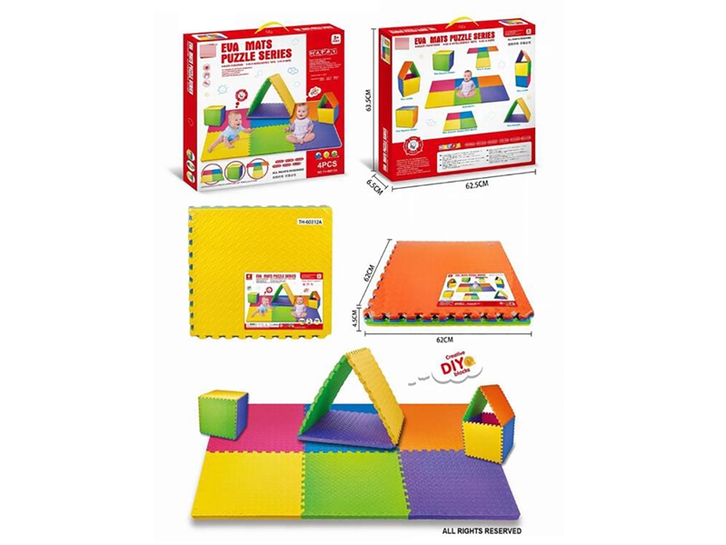 EVA PUZZLE MATS 4PCS - HP1262393