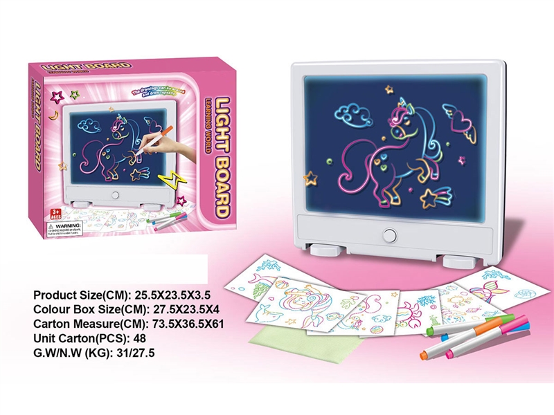DRAWING BOARD W/LIGHT(NOT INCLUDED) - HP1262726
