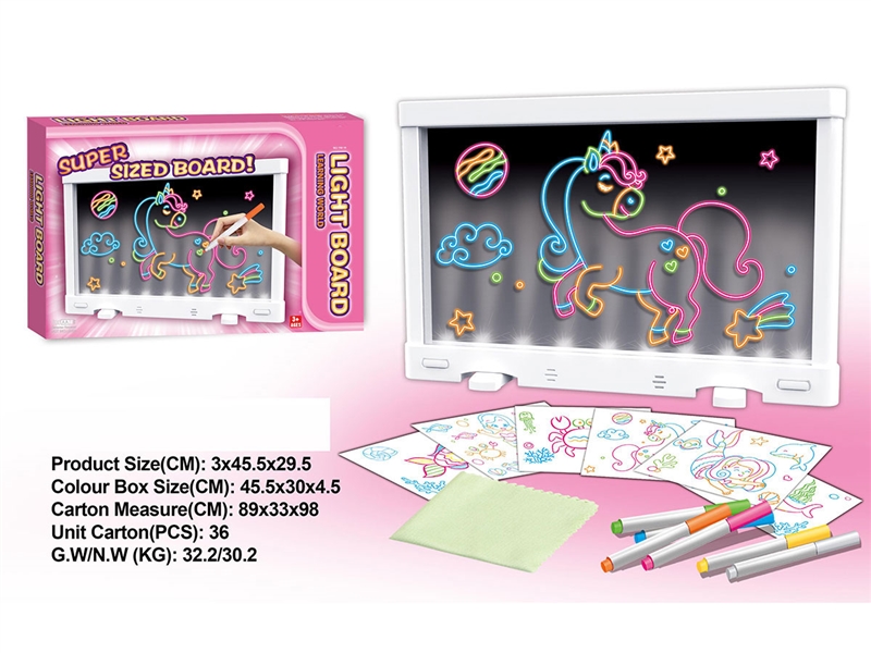 DRAWING BOARD W/LIGHT(NOT INCLUDED) - HP1262729