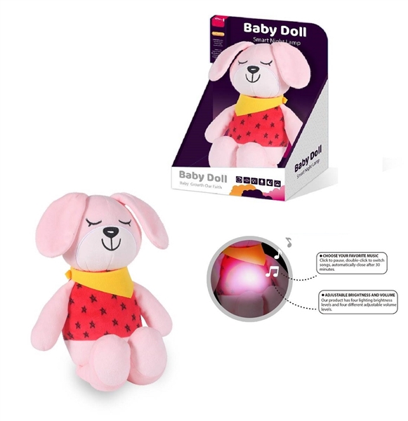 PLUSH SOOTHE TOY W/LIGHT & MUSIC（ INCLUDE BATTERY） - HP1262750