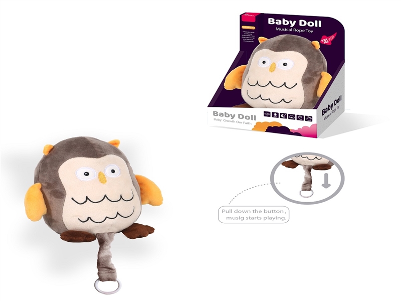 B/O PLUSH SOOTHE TOY W/MUSIC - HP1262755