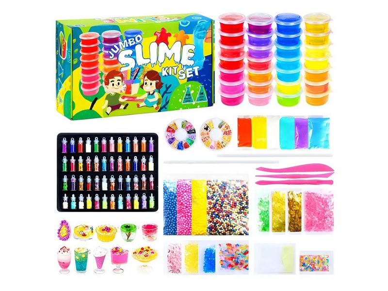 CRYSTAL SLIME CLAY SET,28COLORS - HP1262903