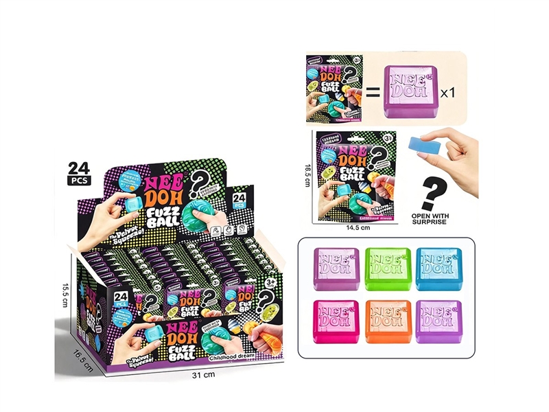 SQUEEZY TOYS 24PCS/DISPLAY BOX - HP1263131