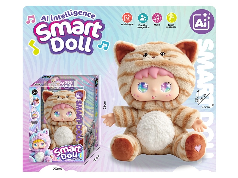 AI INTELLIGENT DIALOGUE PLUSH TOY W/SOUND & MUSIC - HP1263214