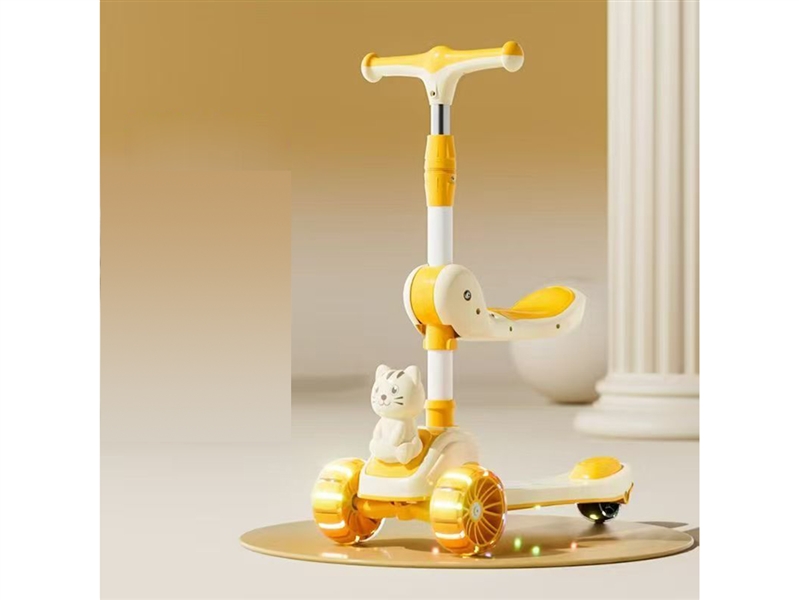 SCOOTER W/LIGHT & MUSIC，3 COLOUR（ NOT INCLUDE BATTERY） - HP1263265