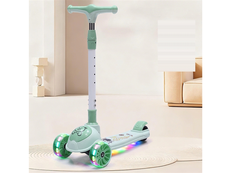 SCOOTER W/LIGHT & MUSIC，4 COLOUR（ NOT INCLUDE BATTERY） - HP1263276