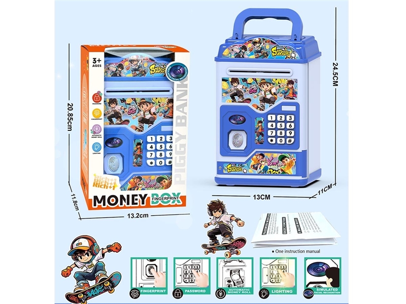 B/O PIGGY BANK W/LIGHT & MUSIC(NOT INCLUDED BATTERY) - HP1263467