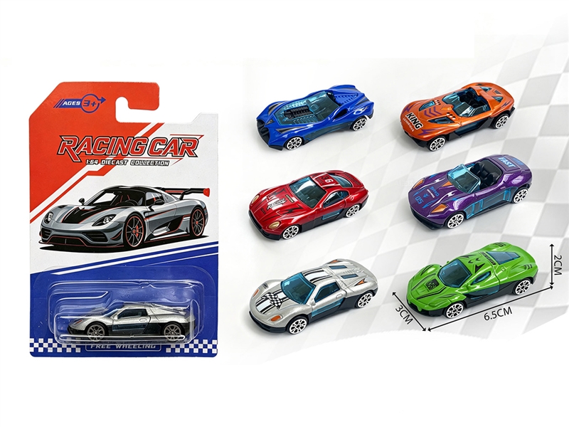 1:64 FREE WAY DIE-CAST CAR,6ASST - HP1263691