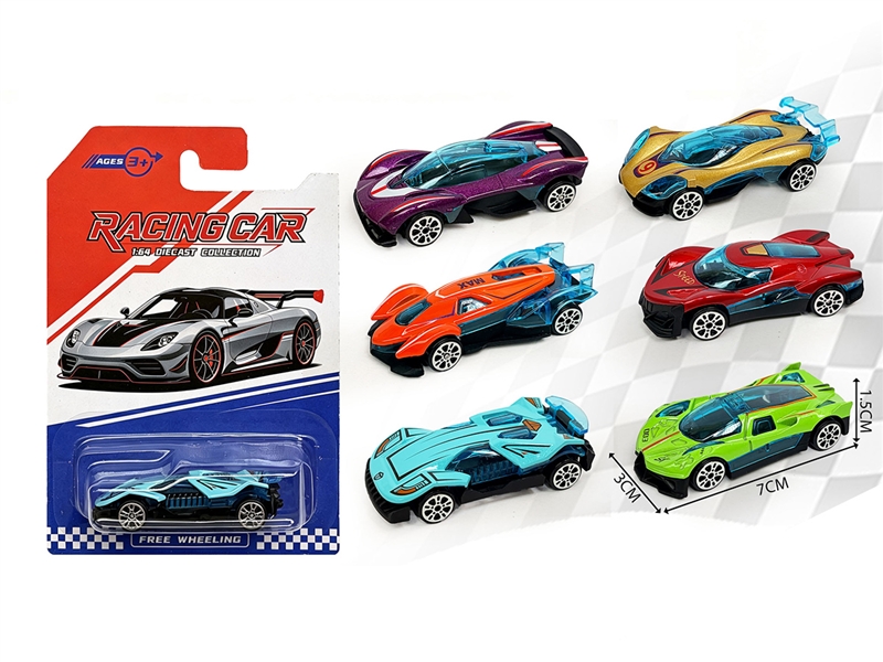 1:64 FREE WAY DIE-CAST CAR,6ASST - HP1263695
