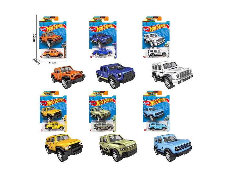 1:64 FREE WAY DIE-CAST CAR ,6ASST - HP1264022