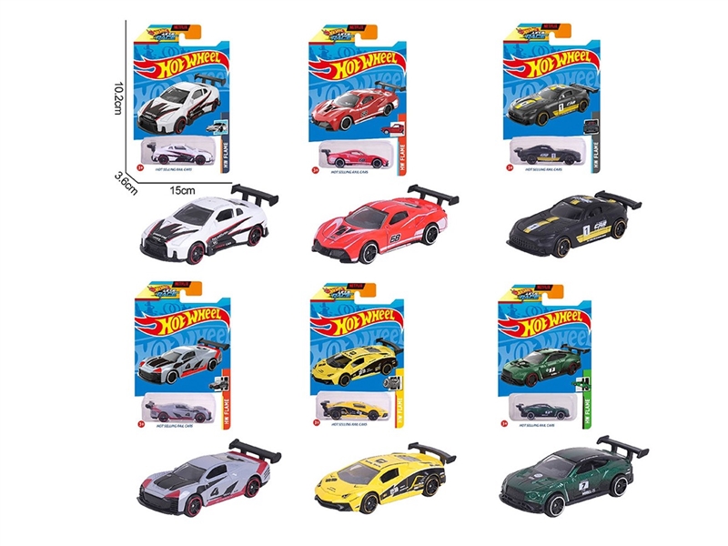 1:64 FREE WAY DIE-CAST CAR ,6ASST - HP1264026