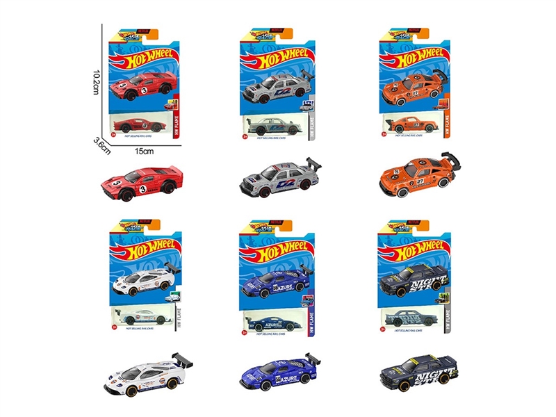 1:64 FREE WAY DIE-CAST CAR ,6ASST - HP1264031