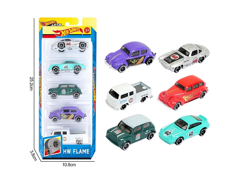 1:64 FREE WAY DIE-CAST CAR ,6ASST，5PCS - HP1264068