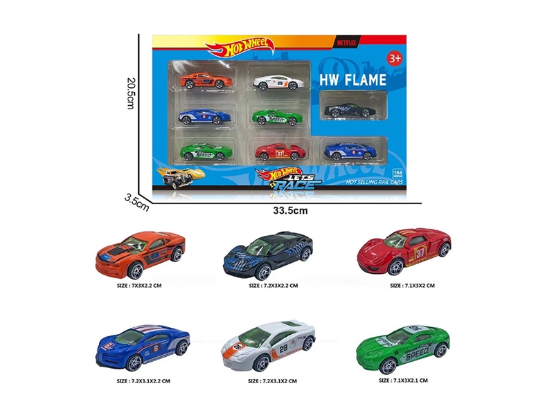 1:64 FREE WAY DIE-CAST CAR ,6ASST，10PCS - HP1264080