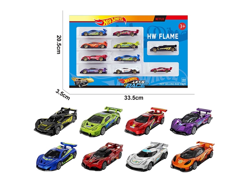 1:64 FREE WAY DIE-CAST CAR ,8ASST，10PCS - HP1264092