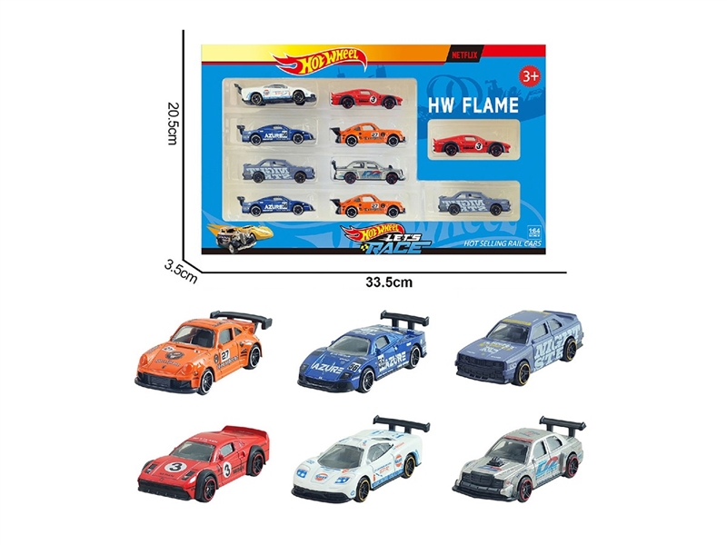 1:64 FREE WAY DIE-CAST CAR ,6ASST，10PCS - HP1264093