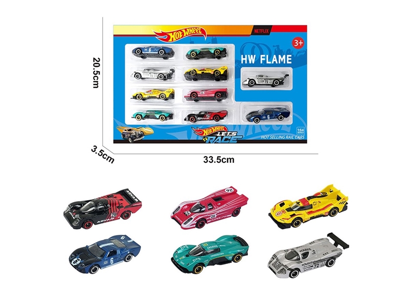 1:64 FREE WAY DIE-CAST CAR ,6ASST，10PCS - HP1264096