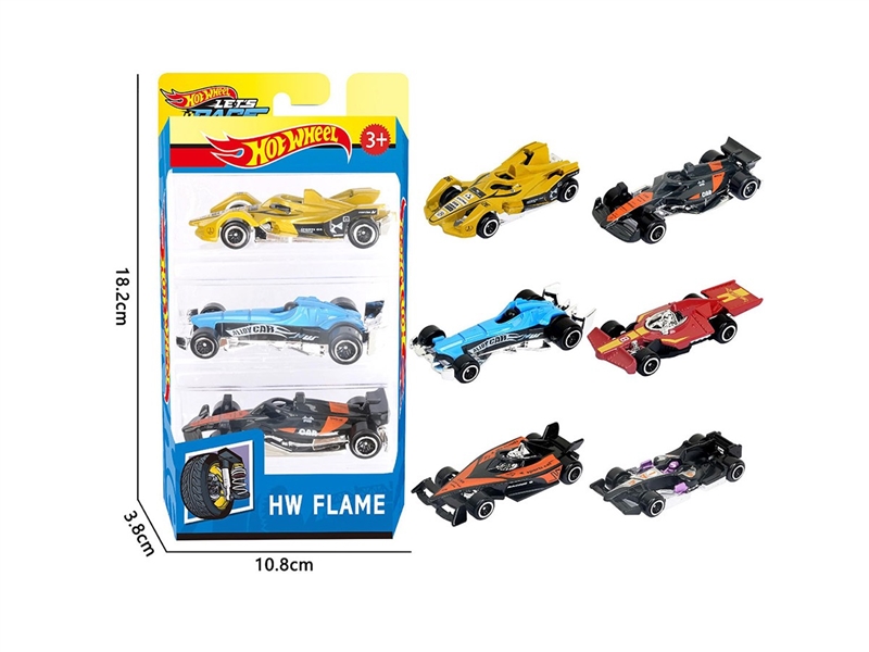 1:64 FREE WAY DIE-CAST CAR ,6ASST，3PCS - HP1264140