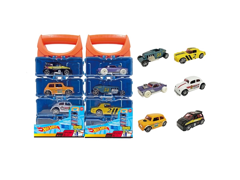 1:64 FREE WAY DIE-CAST CAR,6ASST,4PCS - HP1264184