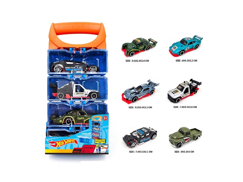 1:64 FREE WAY DIE-CAST CAR,6ASST,4PCS - HP1264188