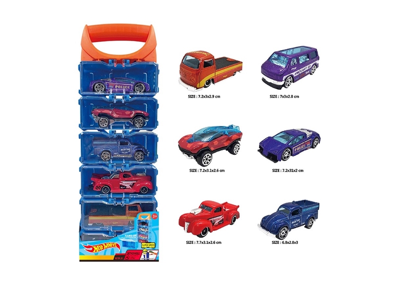 1:64 FREE WAY DIE-CAST CAR,6PCS - HP1264195
