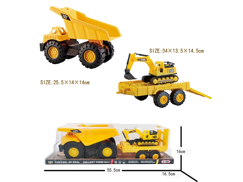 FREE WAY CONSTRUCTION TRUCK SET - HP1264357