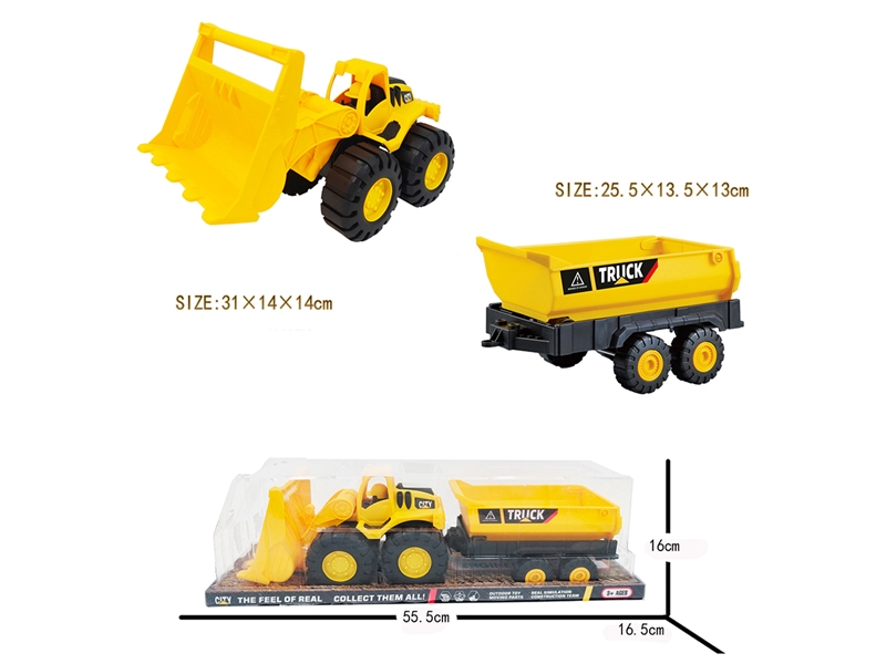 FREE WAY CONSTRUCTION TRUCK SET - HP1264361