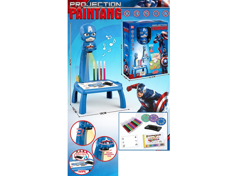 DRAWING DESK W/PROJECTON & MUSIC(NOT INCLUDE BATTERY) - HP1264382