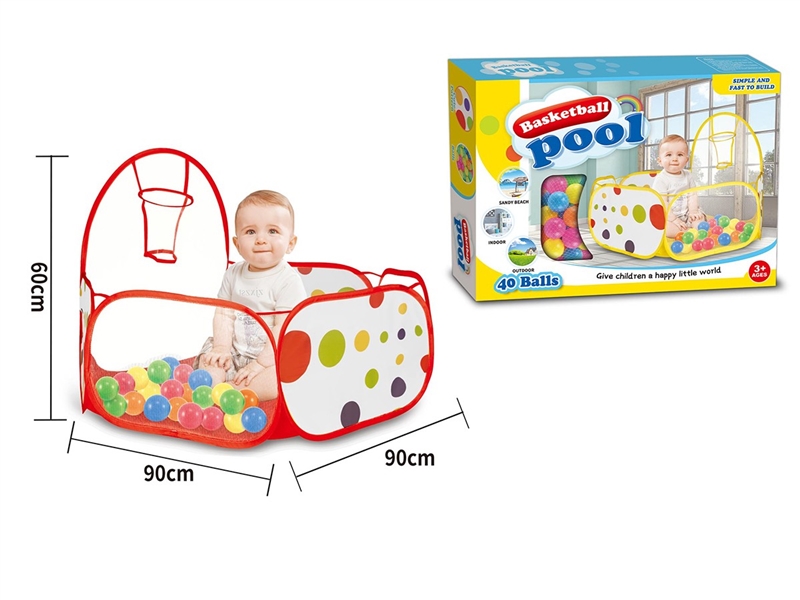 TENT W/BALL 40PCS - HP1264450
