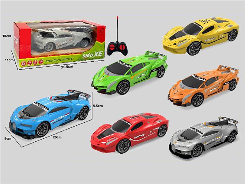 1:22 4-CHANNEL R/C CAR 3ASST (NOT INCLUDED BATTERY) - HP1264519