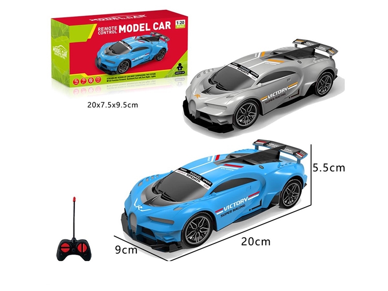 1:20 4-CHANNEL R/C CAR,2COLORS(NOT INCLUDED BATTERY) - HP1264521