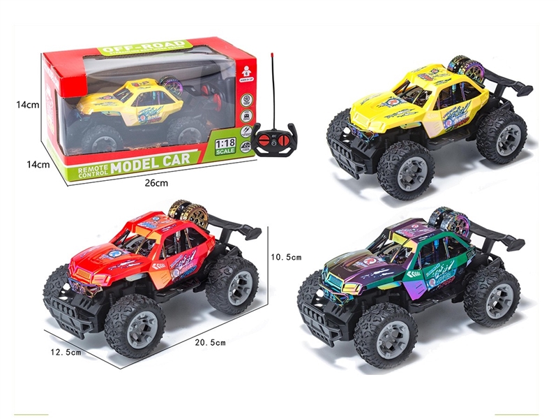 4-CHANNLE R/C CAR,3COLORS - HP1264561