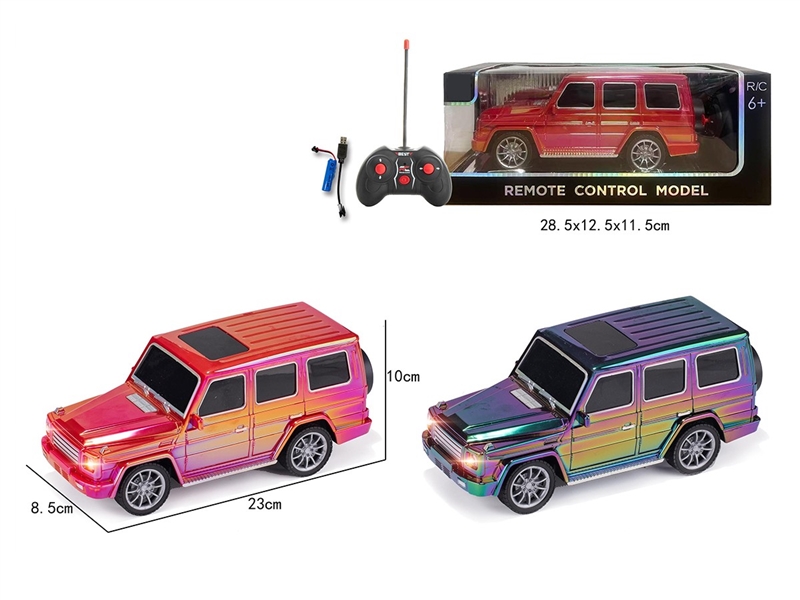 1:18 4-CHANNEL R/C CAR W/LIGHT,2COLORS(INCLUDED BATTERY) - HP1264753