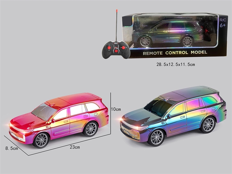 1:18 4-CHANNEL R/C CAR W/LIGHT,2COLORS - HP1264756