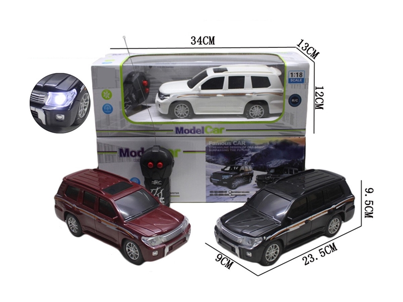1:18 2-CHANNEL R/C CAR,3COLORS(NOT INCLUDED BATTERY) - HP1264762