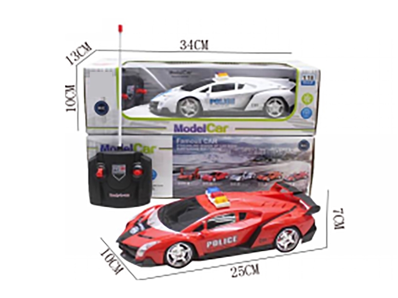 1:18 4-CHANNEL R/C CAR,2COLORS(NOT INCLUDED BATTERY) - HP1264778