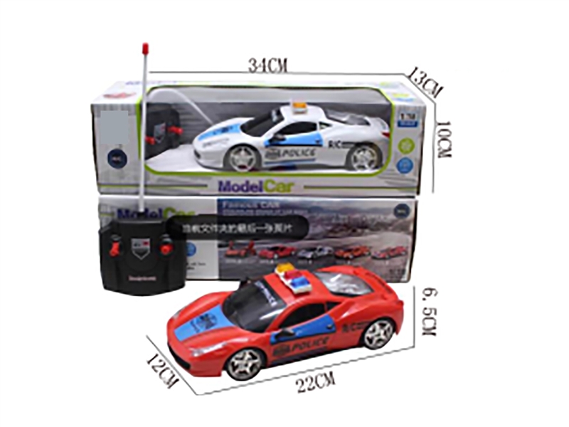 1:18 4-CHANNEL R/C CAR,2COLORS(NOT INCLUDED BATTERY) - HP1264779