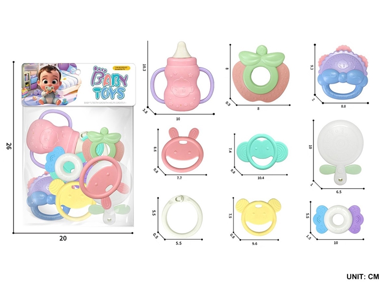 BABY RATTLE 9PCS - HP1264840